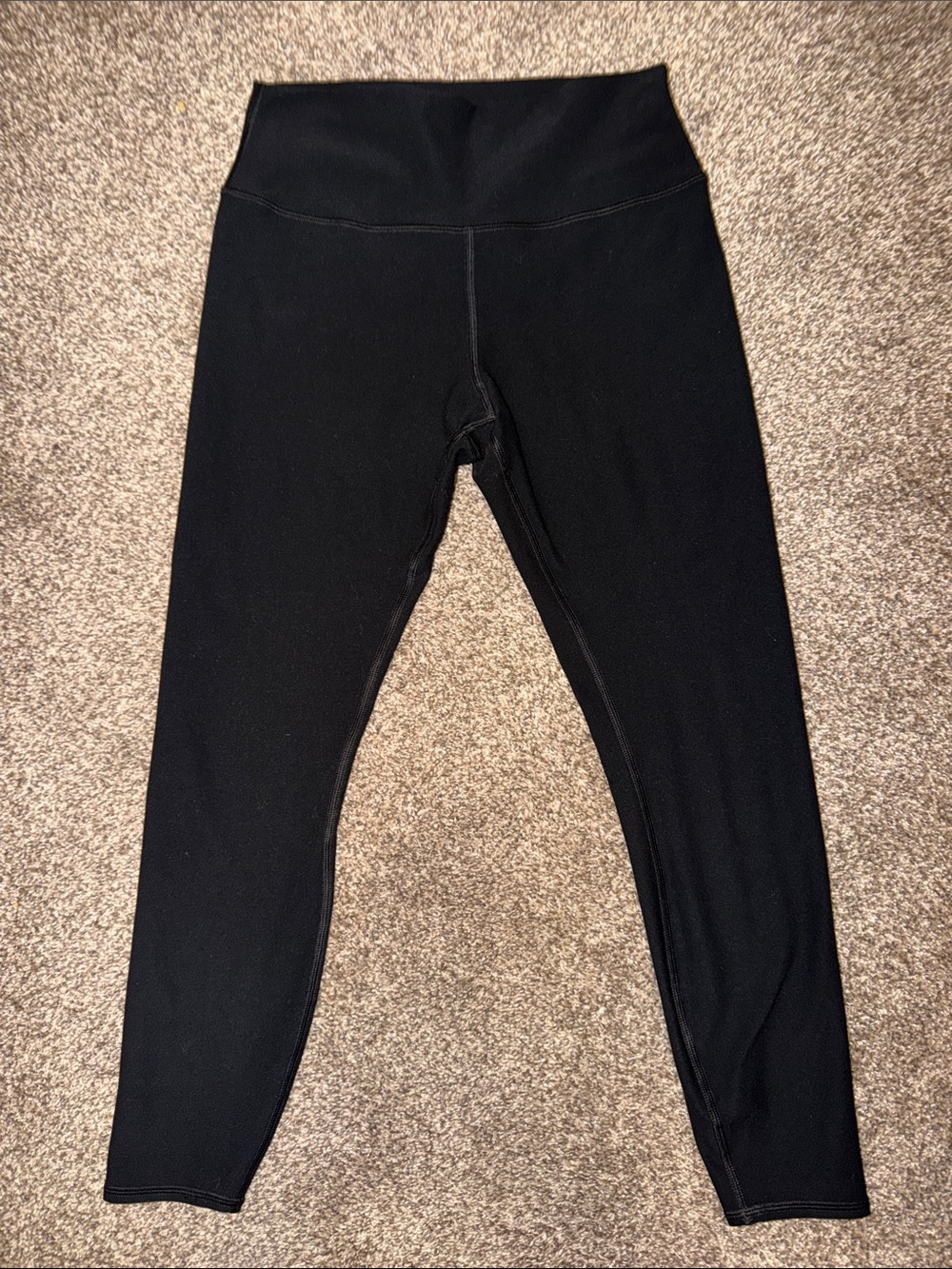 Alosoft High Waist 7/8 Highlight Legging - Black